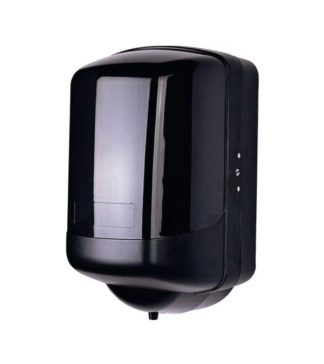Distributeur d'essuie-mains centrifuge noir